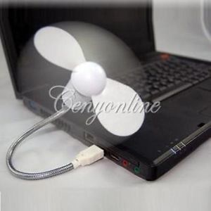 USB flexível Mini Ventilador e Refrigerador