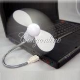 USB flexível Mini Ventilador e Refrigerador